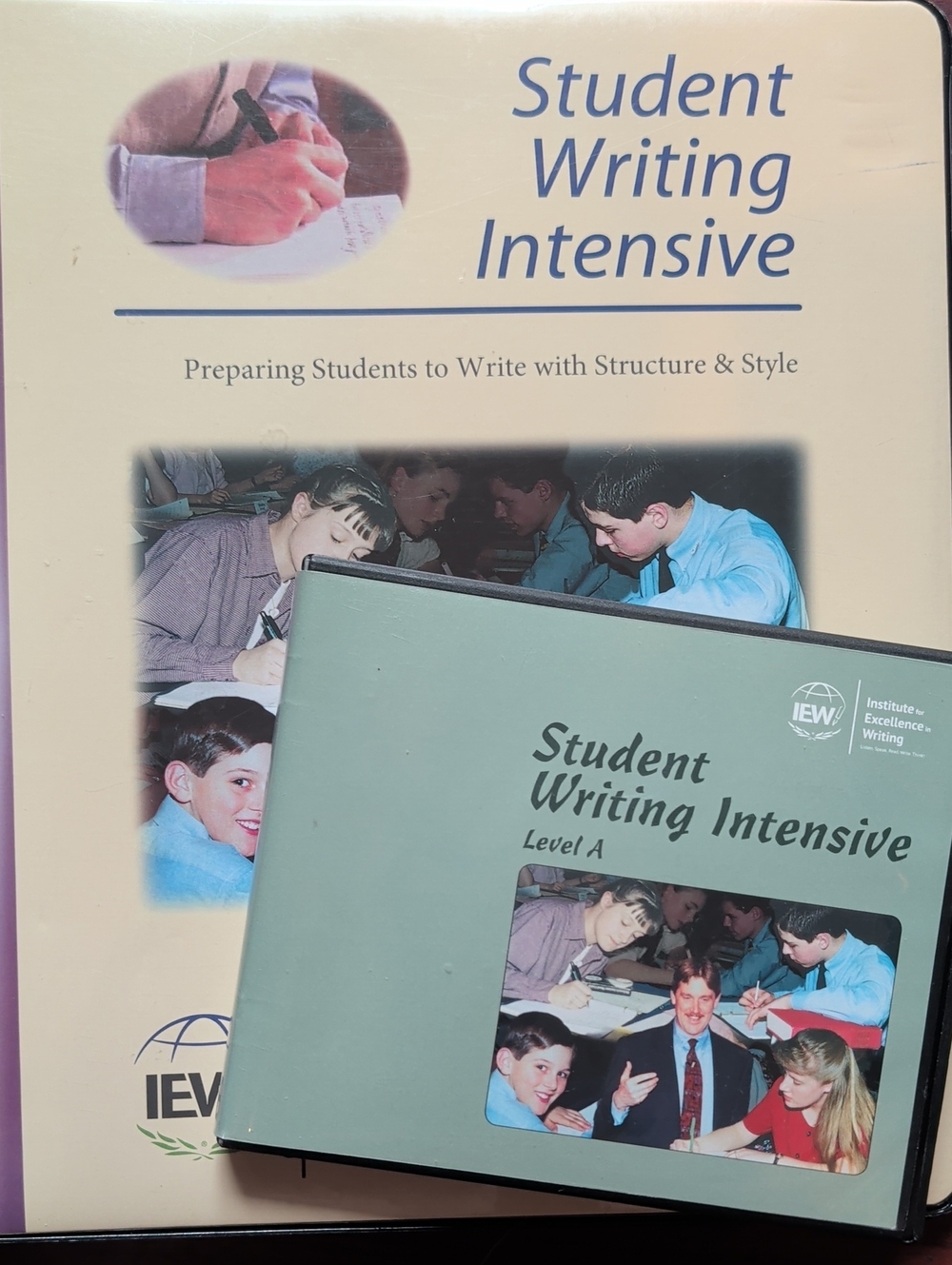 Student Writing Intensive Level A Set - IEW Institute For Excellence In Writing